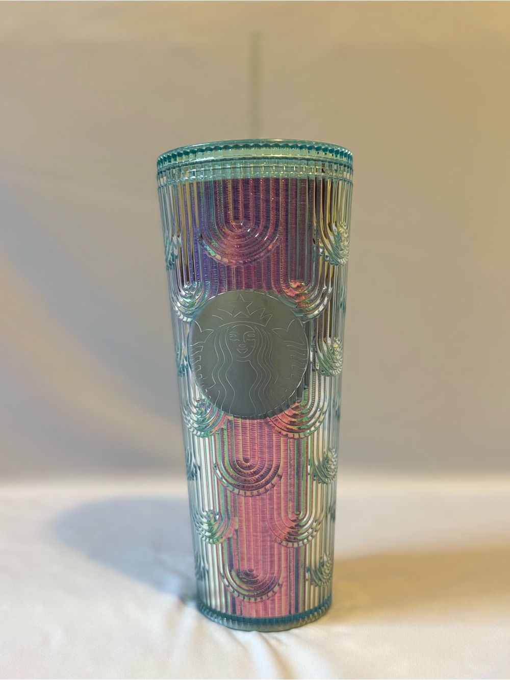 Starbucks Iridescent Ombre Studded Tumbler - Teal & Pink